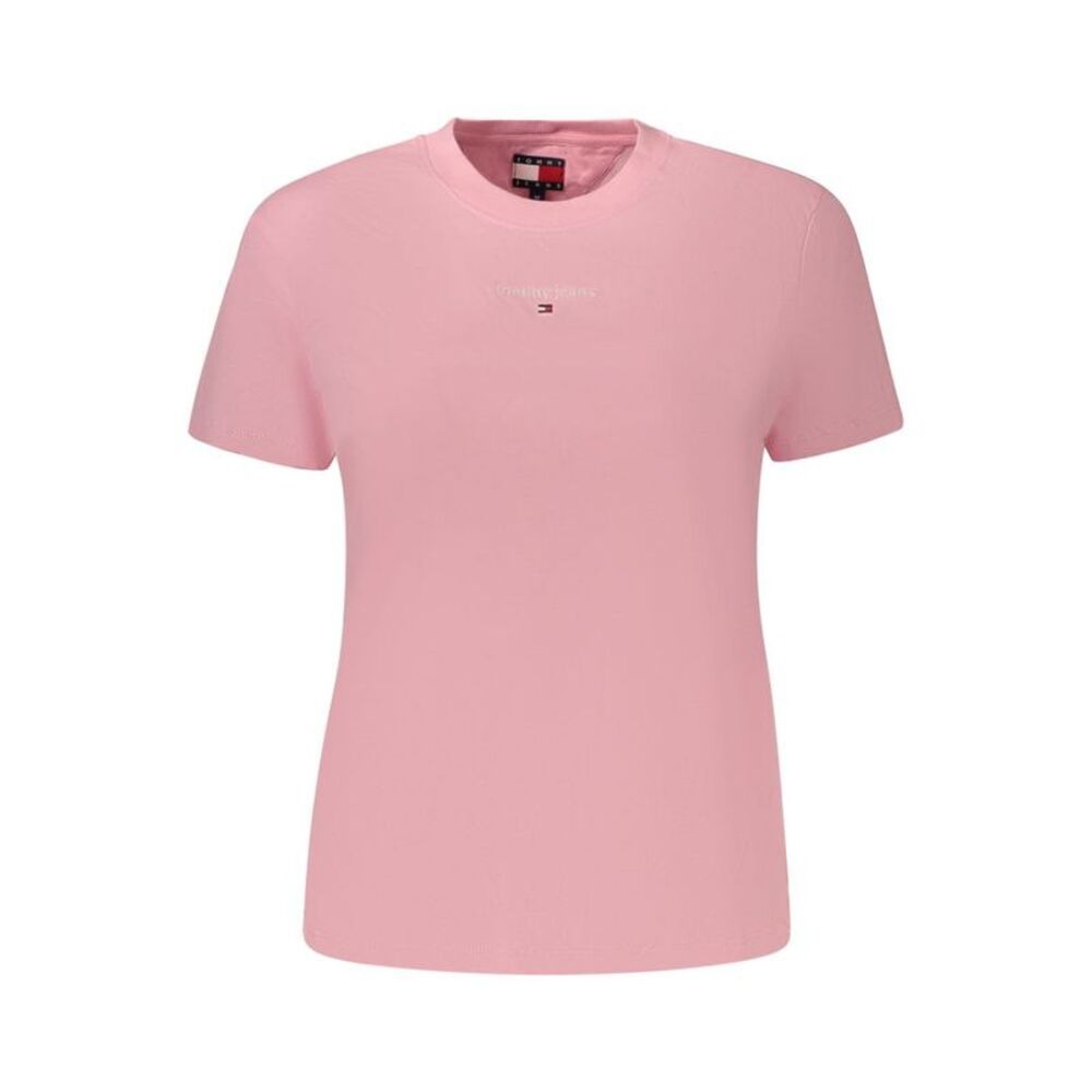 Tommy Hilfiger Pink Cotton Women's Women's T-Shirt